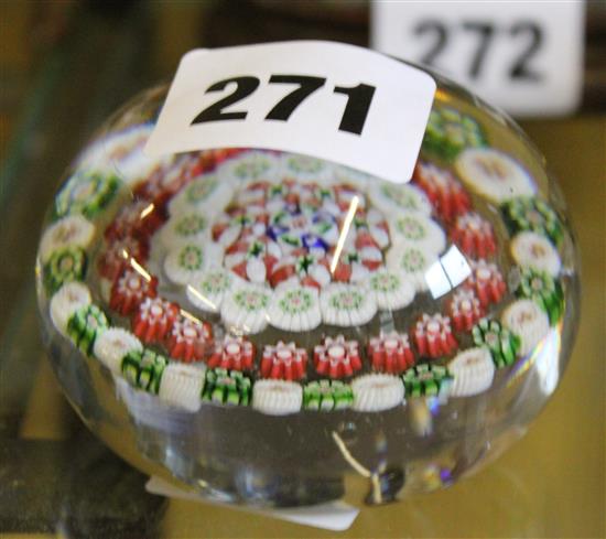 Clichy paperweight